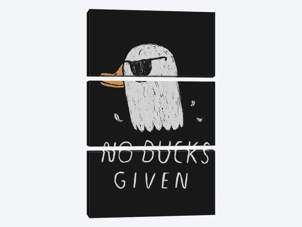 No Ducks by Louis Roskosch 3-piece Canvas Artwork