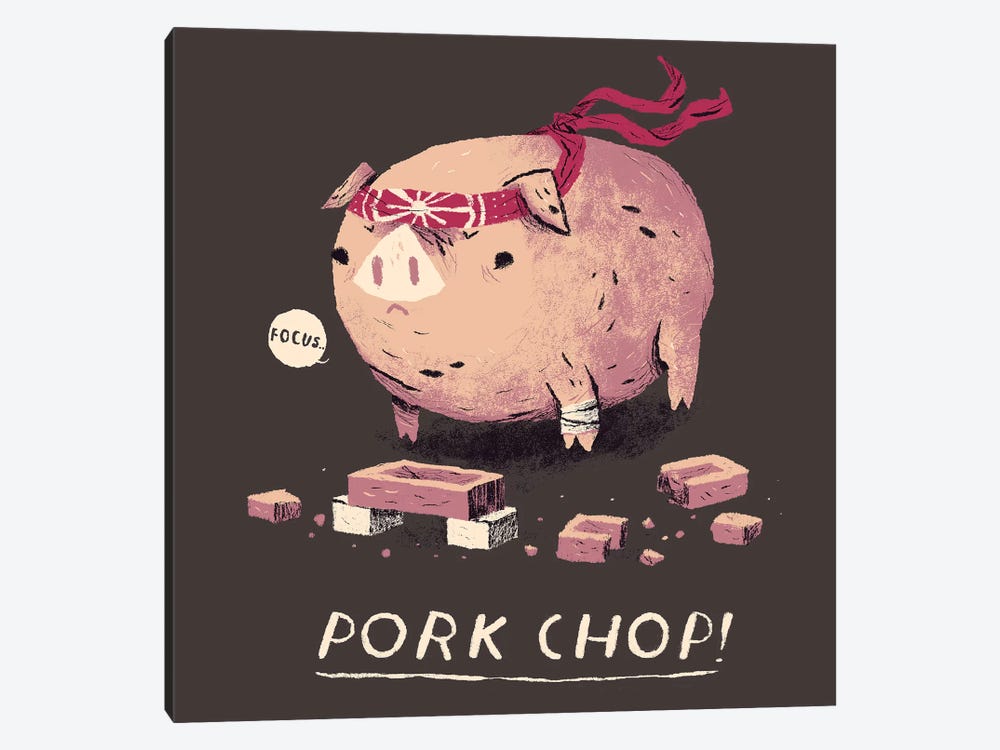 Pork Chop by Louis Roskosch 1-piece Canvas Artwork