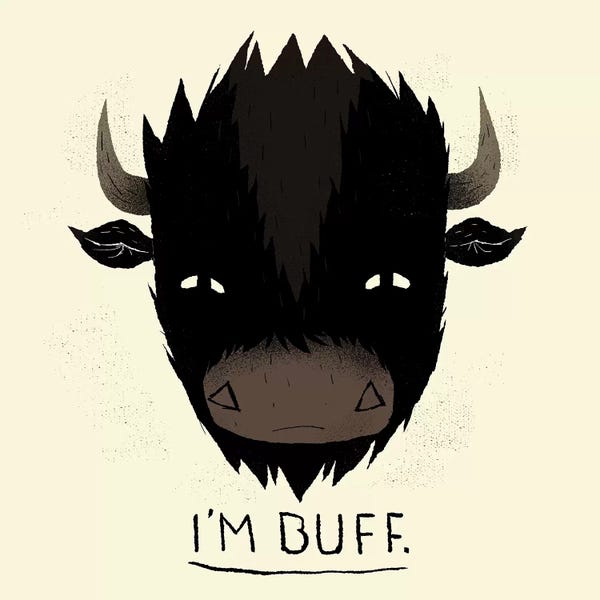 Bison & Buffaloes: Buff by Louis Roskosch
