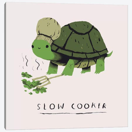 Slow Cooker Canvas Print #LRO63} by Louis Roskosch Art Print