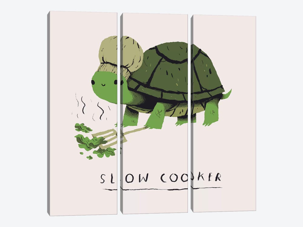 Slow Cooker by Louis Roskosch 3-piece Canvas Print