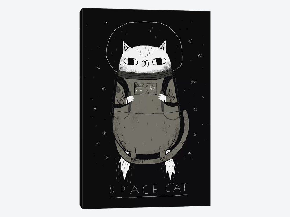 Space Cat by Louis Roskosch 1-piece Canvas Print