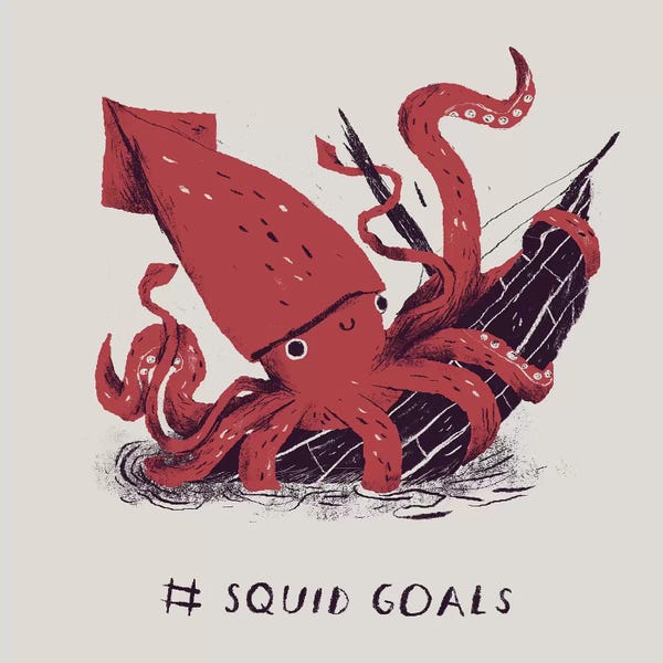 Squid: Squid Goals by Louis Roskosch