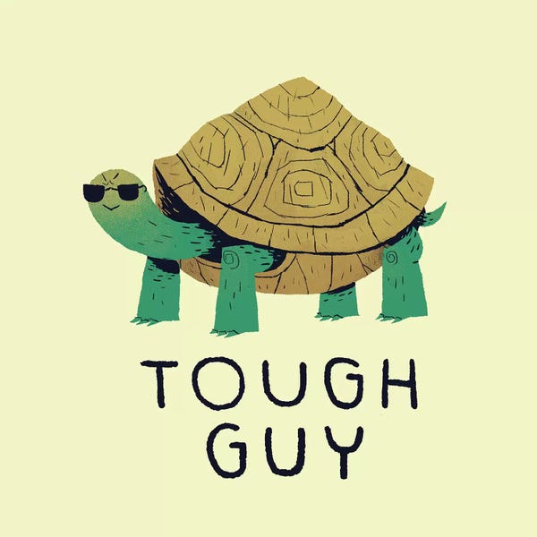 Turtles: Tough Guy by Louis Roskosch