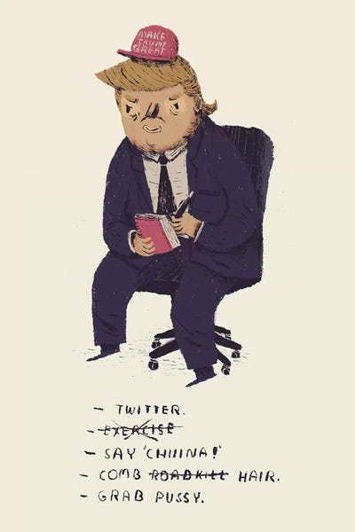 Donald Trump: Trump's To Do List by Louis Roskosch