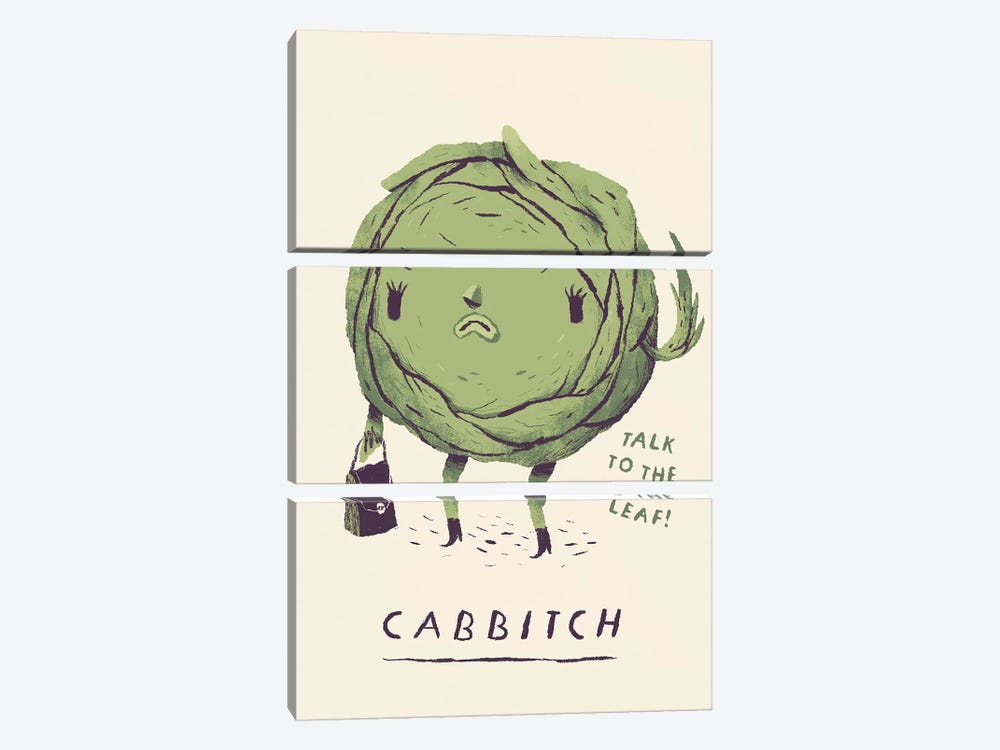 Cabbitch by Louis Roskosch 3-piece Canvas Art