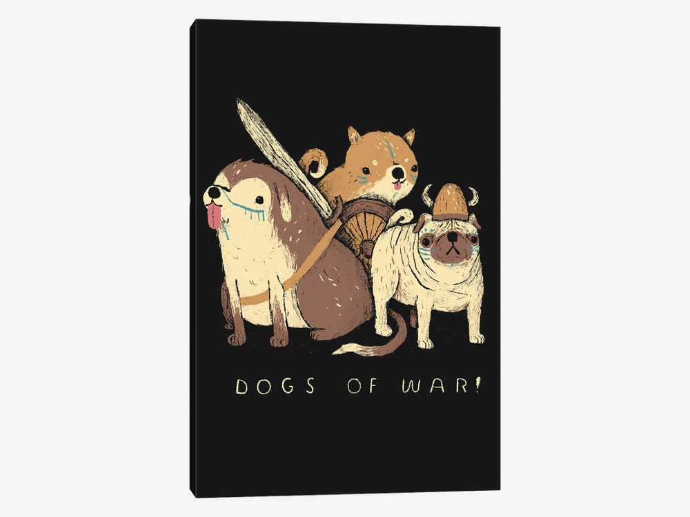 Dogs Of War by Louis Roskosch 1-piece Canvas Wall Art