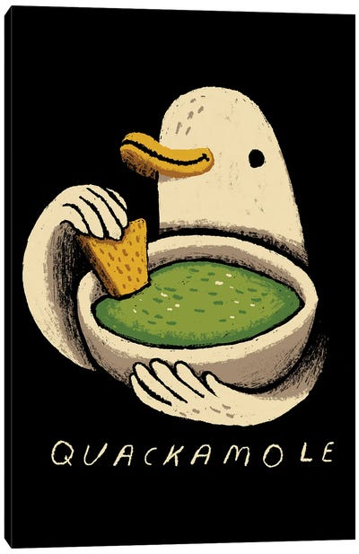 Quackamole Canvas Art Print - Louis Roskosch