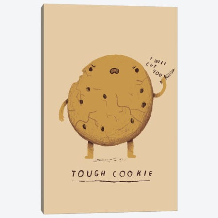 Tough Cookie Canvas Print #LRO83} by Louis Roskosch Canvas Art Print