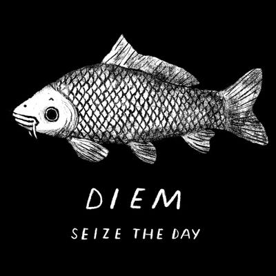 Carpe Diem by Louis Roskosch multi panel art