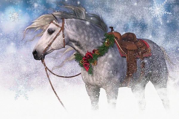 Christmas Animals: Snowy Christmas I by Laurie Prindle