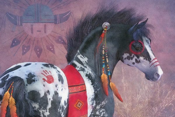 Feathers: War Pony II by Laurie Prindle