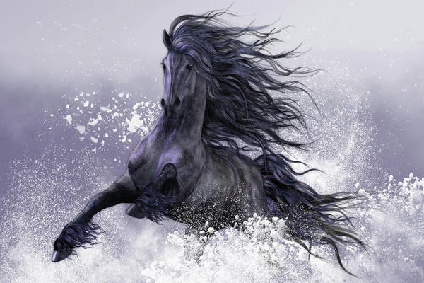 Western Décor: Winter Thunder by Laurie Prindle