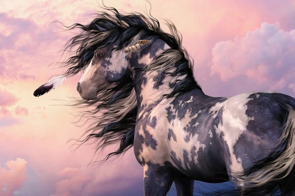 Feathers: Cherokee Blue by Laurie Prindle