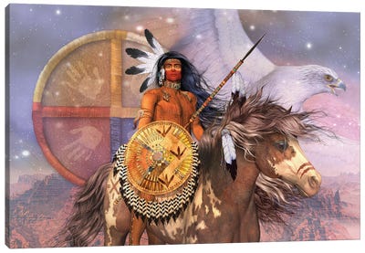 Cheveyo Canvas Art Print - Indigenous & Native American Culture