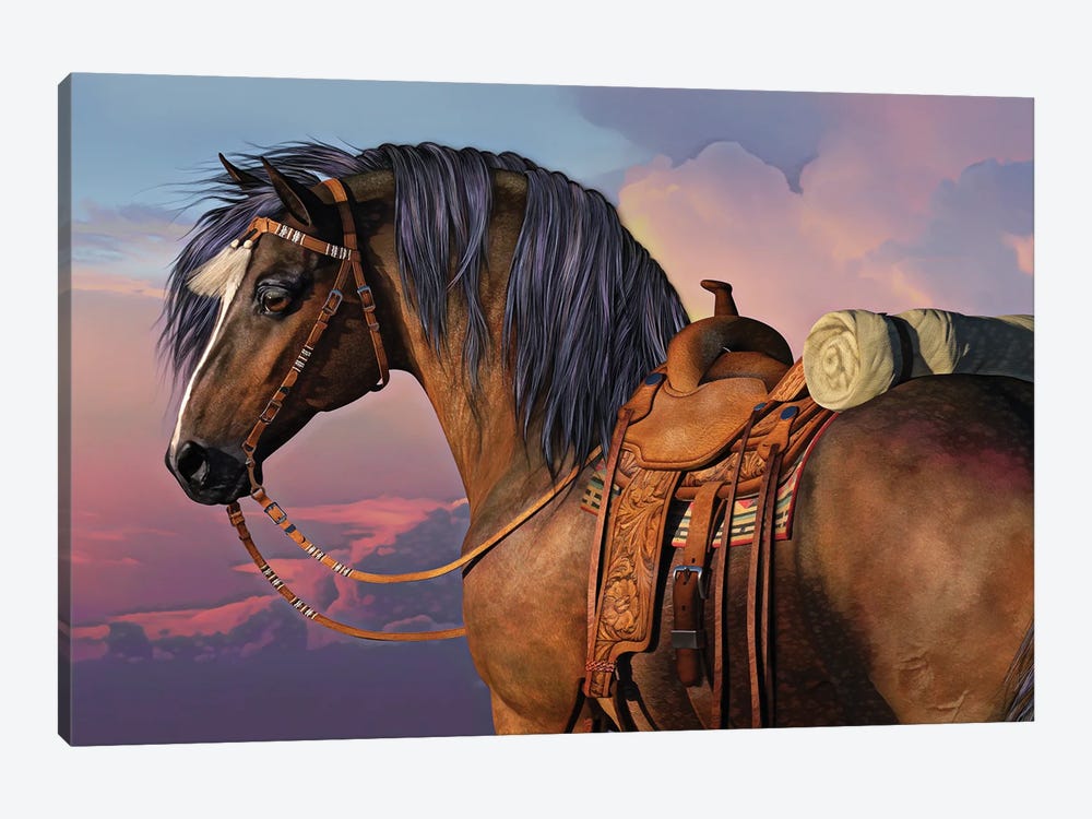 Cowboys Pride by Laurie Prindle 1-piece Art Print