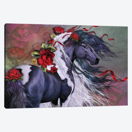 Gypsy Rose Canvas Print #LRP196} by Laurie Prindle Canvas Artwork