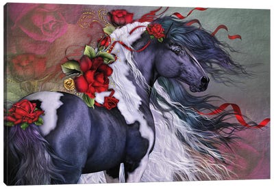Gypsy Rose Canvas Art Print - Laurie Prindle