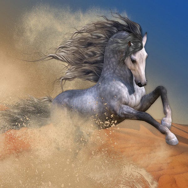 Animal Illustrations: Desert Barb by Laurie Prindle