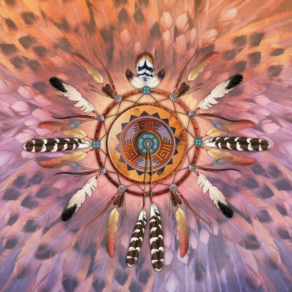 Feathers: Dream Catcher by Laurie Prindle