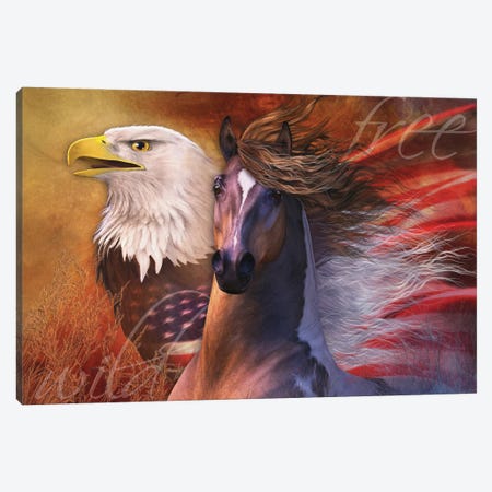 Freedom Canvas Print #LRP43} by Laurie Prindle Canvas Artwork