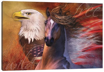 Freedom Canvas Art Print - Laurie Prindle