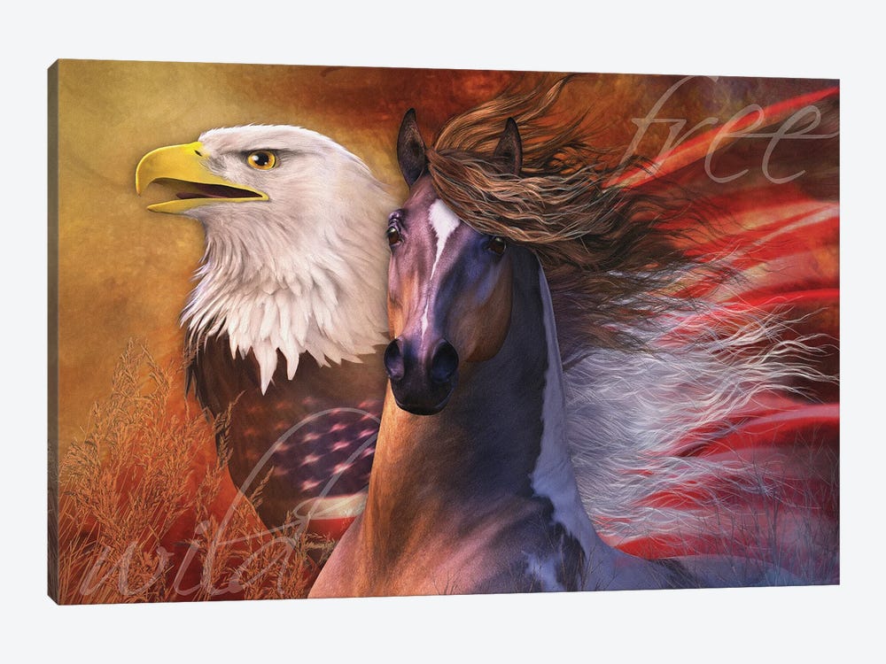 Freedom by Laurie Prindle 1-piece Canvas Wall Art