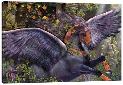 Gwarchodwyr Canvas Art Print - Pegasus Art