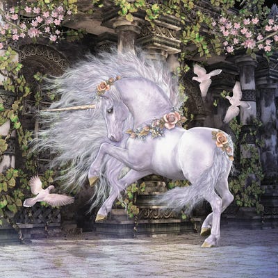 Gwenvael by Laurie Prindle framed canvas print