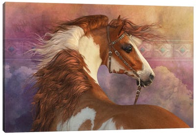 Heart Of The West Canvas Art Print - Laurie Prindle