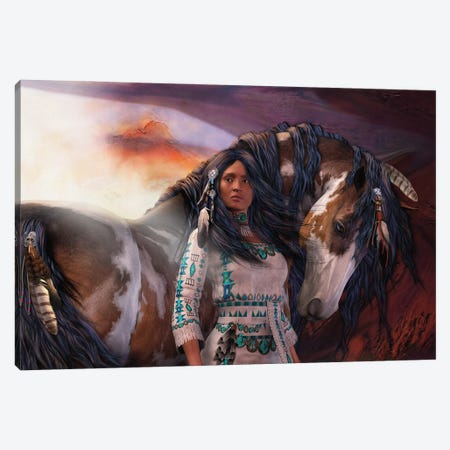 Kindred Spirits Canvas Print #LRP55} by Laurie Prindle Canvas Artwork