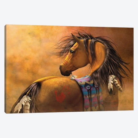 Kiowa Gold Canvas Print #LRP57} by Laurie Prindle Canvas Artwork