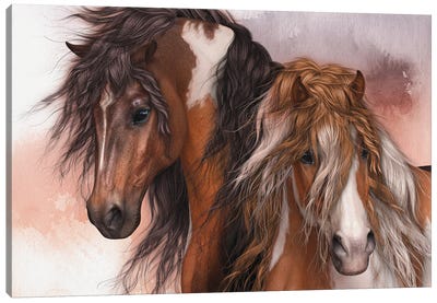 Los Libres Canvas Art Print - Horse Art