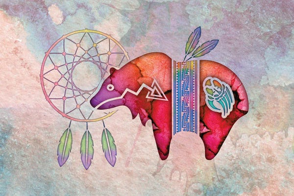 Dreamcatchers: Painted Bear by Laurie Prindle