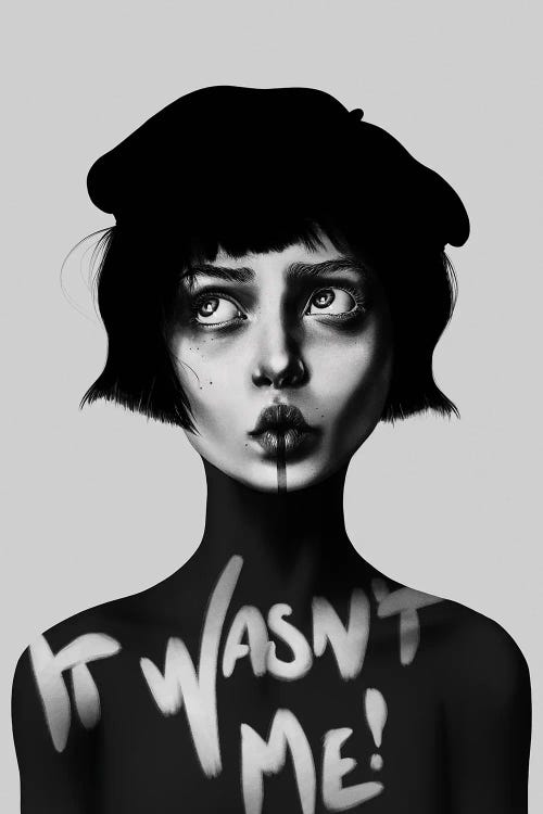 It Wasn't Me! by Laura H. Rubin wall art