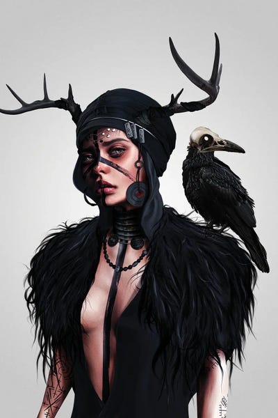Goth Art: Valhalla by Laura H. Rubin