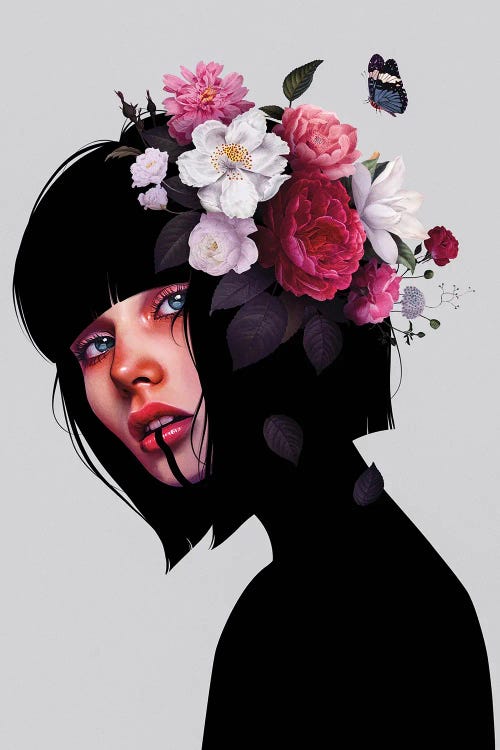 Fleur by Laura H. Rubin wall art