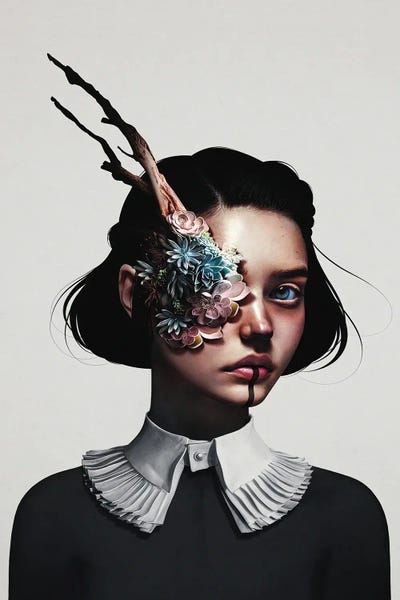 Flora by Laura H. Rubin canvas print