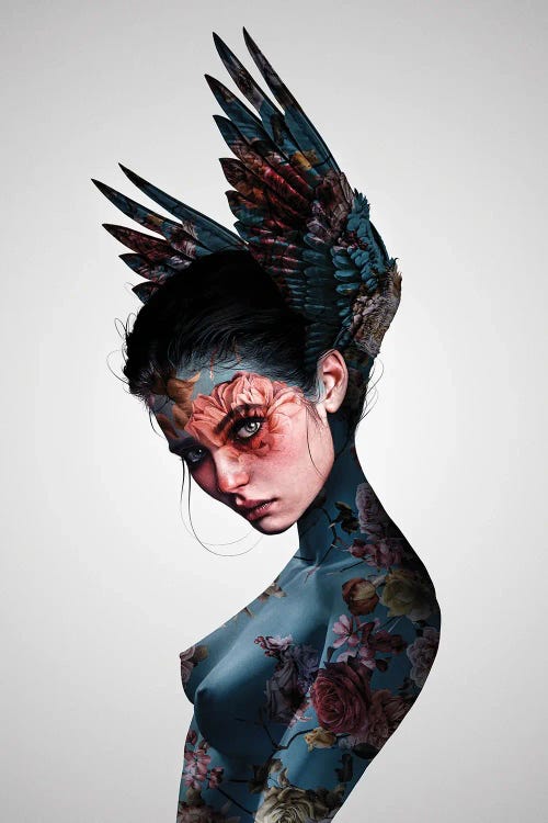 Hybrid Creature by Laura H. Rubin wall art
