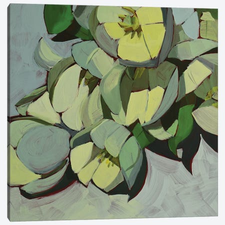 Paper White Canvas Print #LRS12} by Mónica Linares Canvas Artwork