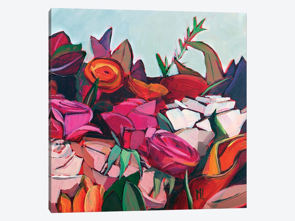 Bunch by Mónica Linares 1-piece Canvas Art Print
