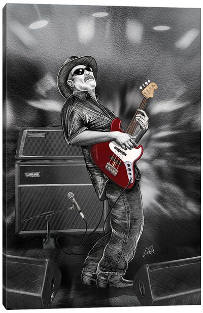 Reds Texas Bass Canvas Art Print - Doug LaRue