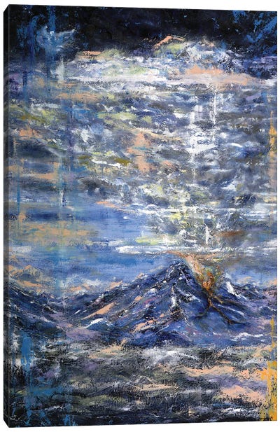 Deep Blue Canvas Art Print - Larisa Lavrova