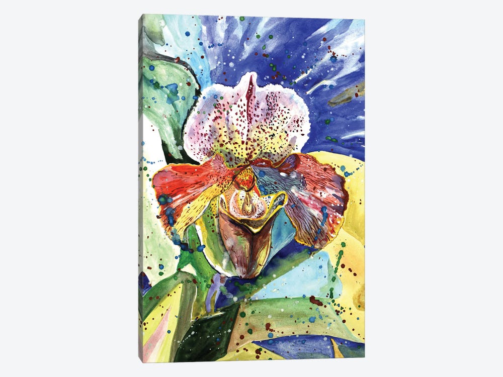 Wild Orchid by Larisa Lavrova 1-piece Canvas Print