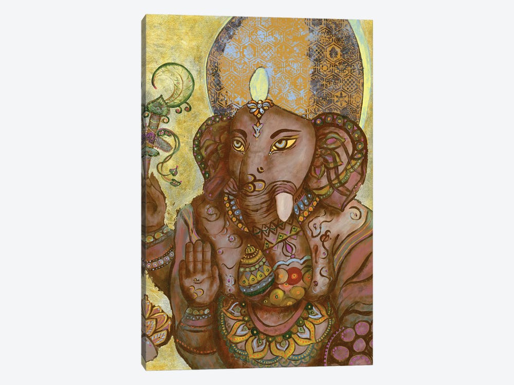 Lord Ganesh by Larisa Lavrova 1-piece Canvas Print