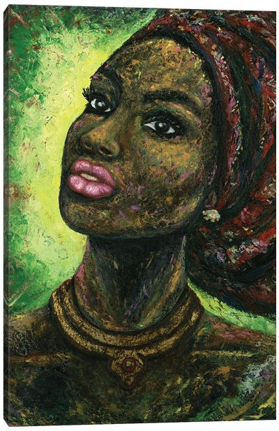 Arabica Woody Painting Canvas Art Print - African Culture