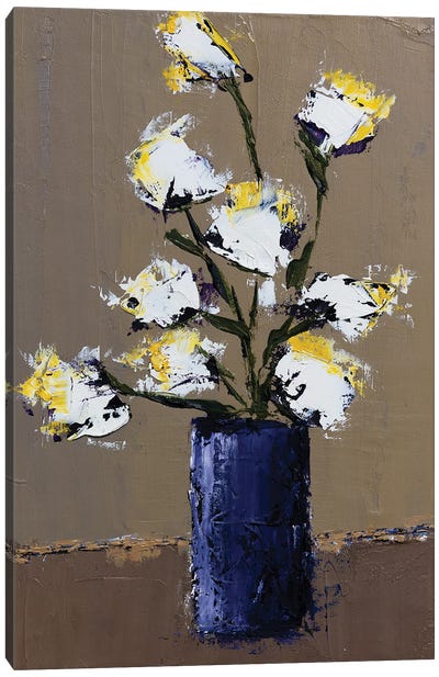 Fleur V-II Canvas Art Print - Laura Welshans