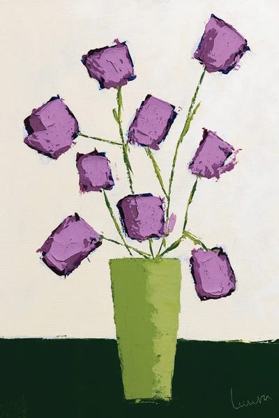 Fleur VIII-I by Laura Welshans canvas print