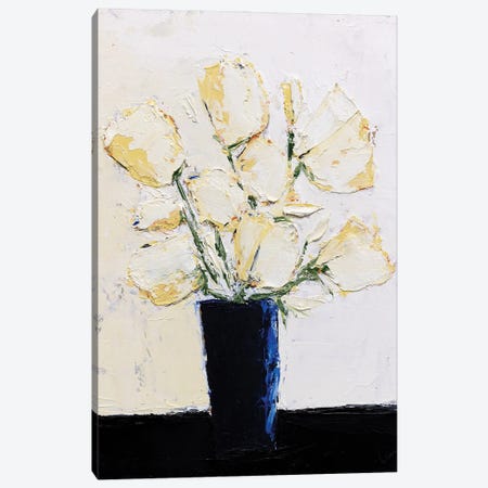 Fleur XVIII-I Canvas Print #LRW21} by Laura Welshans Canvas Print