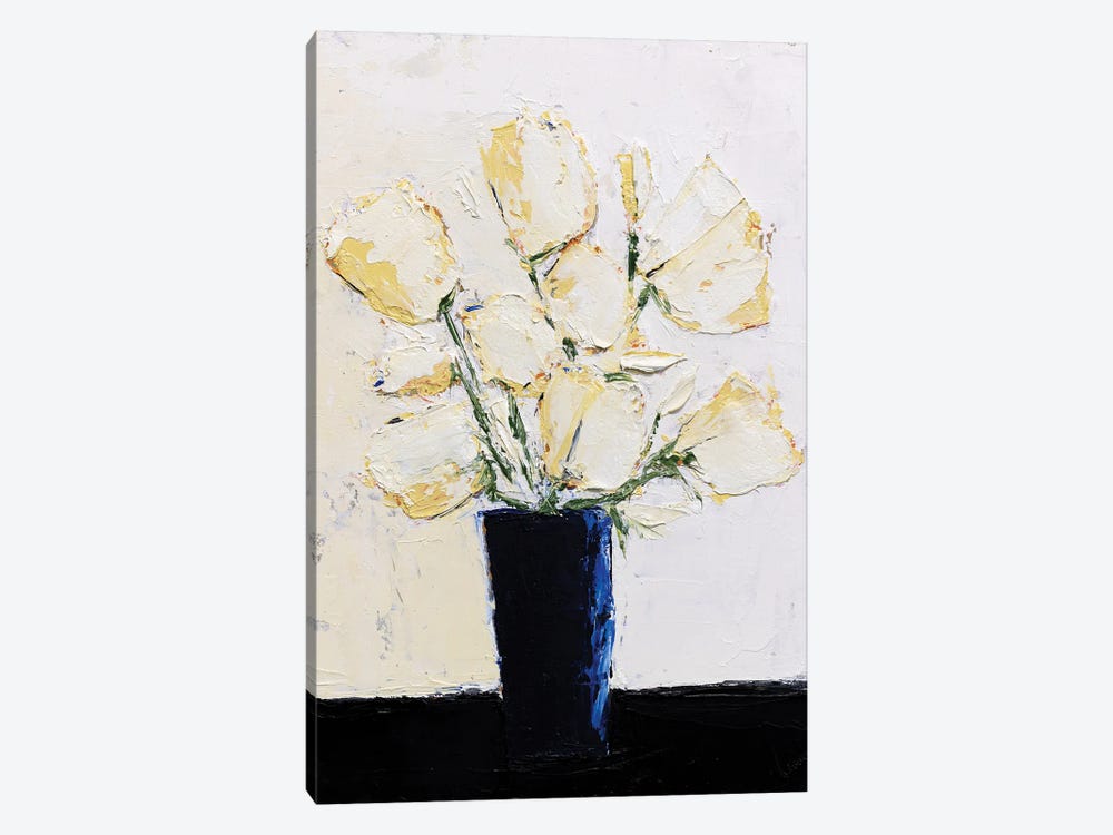 Fleur XVIII-I by Laura Welshans 1-piece Canvas Art Print